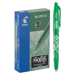 Pilot Frixion Ball Gel Pen Erasable Fine 0.7mm Green_2